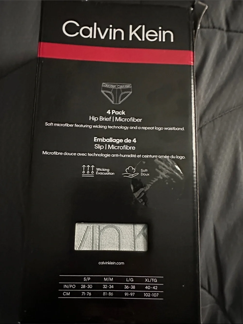 Calvin Klein pack microfiber